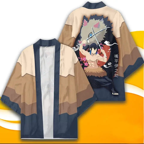 Demon Slayer Inosuke Hashibira Kimono - Tanjiro Shop