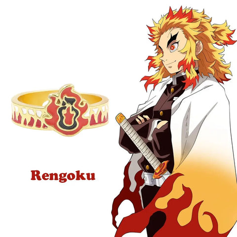 Demon Slayer Rengoku Ring - Tanjiro Shop