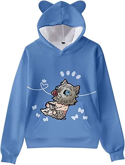 Inosuke Hoodie | Demon Slayer Merch